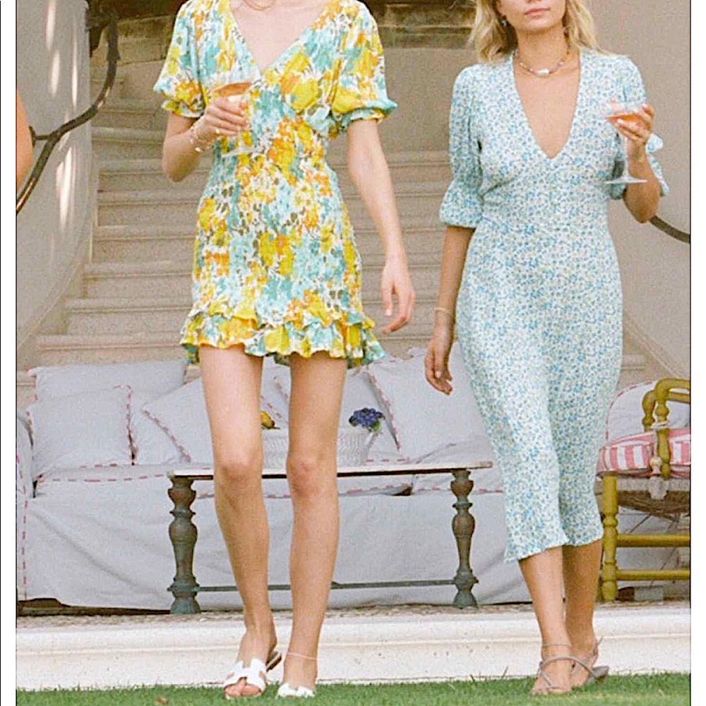 SALE💥NWT Anthro Faithful The Brand Midi Dress - Picture 4 of 15